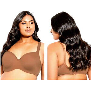 New AVENUE BODY Fashion Balconette Bra Bronze 50D